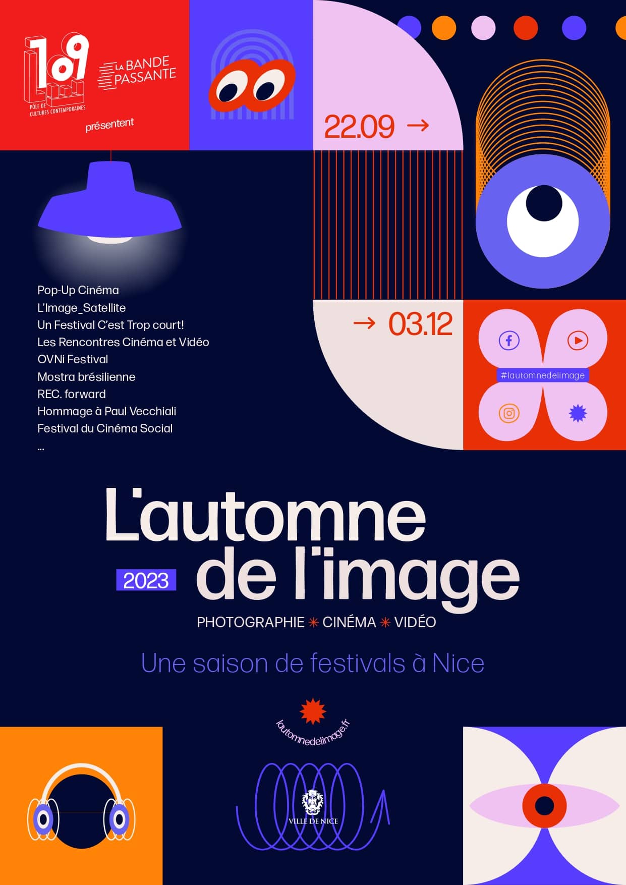 Affiche de l’automne de l’image