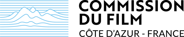 Logo Commission du film Bleu et noir